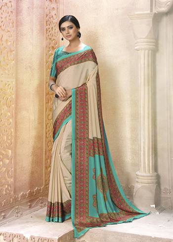 For Your Casuals Or Semi-Casuals, Grab This Light Weight Printed?Saree Fabricated On Crepe. Its Fabric IS Soft Towards Skin And Ensures Superb Comfort All Day Long. Buy Now