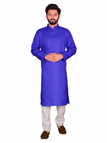 Grab This Amazing Pair Of Kurta And Chudidar For Men Fabricated On Cotton. This Kurta Is Suitable For Festive Wear Or Any Wedding Functions. It Is Light In Weight and Can Be Paired With Any Kind Of Bottom Like Chudidar, Pyjama Or Even Denims. Its Fabric Is Soft Towards Skin And Avialable In All Sizes. Buy Now.