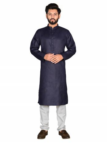 Grab This Amazing Pair Of Kurta And Chudidar For Men Fabricated On Cotton. This Kurta Is Suitable For Festive Wear Or Any Wedding Functions. It Is Light In Weight and Can Be Paired With Any Kind Of Bottom Like Chudidar, Pyjama Or Even Denims. Its Fabric Is Soft Towards Skin And Avialable In All Sizes. Buy Now.