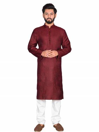 Grab This Amazing Pair Of Kurta And Chudidar For Men Fabricated On Khadi And Cotton Respectively. This Kurta Is Suitable For Festive Wear Or Any Wedding Functions. It Is Light In Weight and Can Be Paired With Any Kind Of Bottom Like Chudidar, Pyjama Or Even Denims. Its Fabric Is Soft Towards Skin And Avialable In All Sizes. Buy Now.