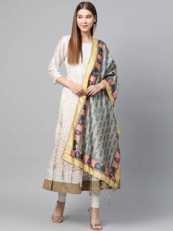 Grab This Classy Tassel Dupatta made from Jacquard Silk has decorative work like Digital Printed ,which makes it a smart pick for all occasions. You can wear this Dupatta in different styles Pairing Up With Different Kind Of Attires