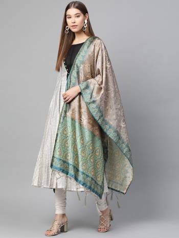 Grab This Classy Tassel Dupatta made from Jacquard Silk has decorative work like Digital Printed ,which makes it a smart pick for all occasions. You can wear this Dupatta in different styles Pairing Up With Different Kind Of Attires