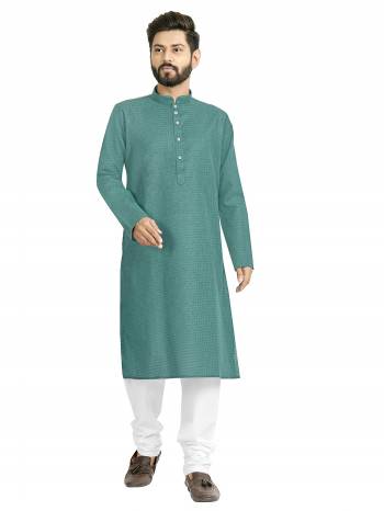 Take your ethnic style quotient to the next level by wearing this fashionable kurta set. which has been designed keeping the latest trends in mind. This set is a must have in a men's ethnic wardrobe. Tailored from finest fabric and fashioned with a banded collar for a dash of style. It will augment your look and make you the centre of attraction at any occasion.