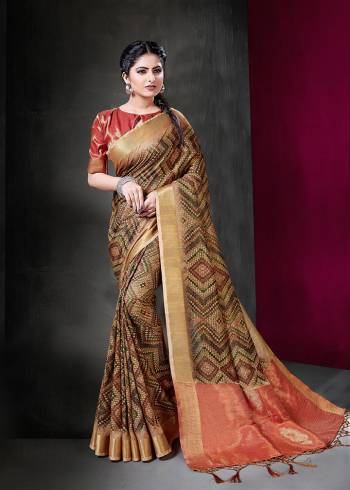 For a Proper Traditional Look, Grab This Designer Silk Based Printed Saree. This Saree And Blouse Are Fabricated On Art Silk Which Gives A Rich And Elegant Look To Your Personlity. 