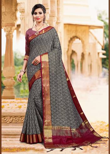 A Must Have Saree In Your Wardrobe Is Here With This Lovely Printed Saree. This Saree And Blouse Are Fabricated On Art Silk Which Is Light Weight And Also Gives A Rich Look To Your Personality.