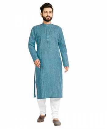 Take your ethnic style quotient to the next level by wearing this?fashionable kurta set. which has been designed keeping the latest trends in mind. This set is a must have in a men's ethnic wardrobe. Tailored from finest fabric and fashioned with a banded collar for a dash of style. It will augment your look and make you the centre of attraction at any occasion.