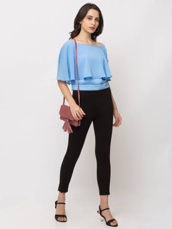 Here Is A Trendy and Pretty Readymade Top For Your College Or Outing. It Is Light In Weight And Its Fabric Ensures Superb Comfort All Day Long.