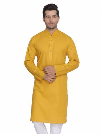 Take your ethnic style quotient to the next level by wearing this?fashionable kurta set. which has been designed keeping the latest trends in mind. This set is a must have in a men's ethnic wardrobe. Tailored from finest fabric and fashioned with a banded collar for a dash of style. It will augment your look and make you the centre of attraction at any occasion.