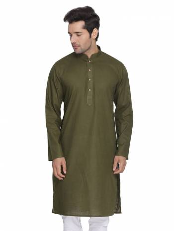 Take your ethnic style quotient to the next level by wearing this?fashionable kurta set. which has been designed keeping the latest trends in mind. This set is a must have in a men's ethnic wardrobe. Tailored from finest fabric and fashioned with a banded collar for a dash of style. It will augment your look and make you the centre of attraction at any occasion.