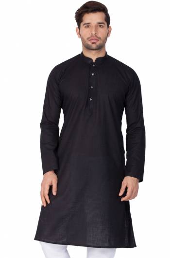 Take your ethnic style quotient to the next level by wearing this?fashionable kurta set. which has been designed keeping the latest trends in mind. This set is a must have in a men's ethnic wardrobe. Tailored from finest fabric and fashioned with a banded collar for a dash of style. It will augment your look and make you the centre of attraction at any occasion.