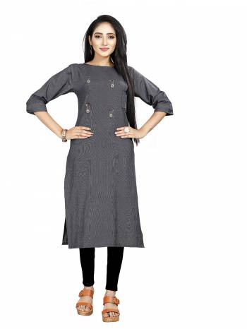 Grab This Simple and Elegant Looking Readymade straight Cut Kurti In Navy Blue color. This Kurti Is Fabricated On Rayon And Comes With A Matching Mask. Buy Now.