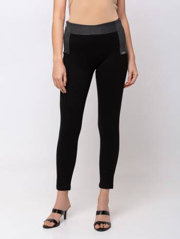 For An Utmost Comfort, Grab This Readymade Jeggings Fabricated On Stretchable Lycra. This Jeggings Pant Can Be Paired with Top, Shirt, Crop Top Or Kurti. Also It Is Available In All Regular Size. The Strech and Quality Of The Fabric Gives An Elegant Look With Great Comfort. 