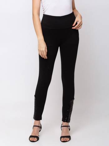 For An Utmost Comfort, Grab This Readymade Jeggings Fabricated On Stretchable Lycra. This Jeggings Pant Can Be Paired with Top, Shirt, Crop Top Or Kurti. Also It Is Available In All Regular Size. The Strech and Quality Of The Fabric Gives An Elegant Look With Great Comfort. 