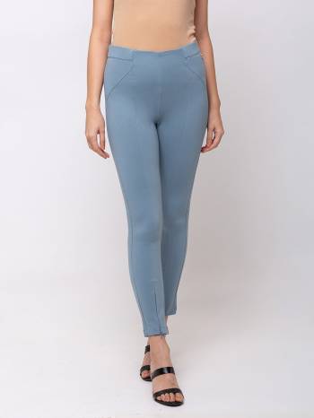 For An Utmost Comfort, Grab This Readymade Jeggings Fabricated On Stretchable Lycra. This Jeggings Pant Can Be Paired with Top, Shirt, Crop Top Or Kurti. Also It Is Available In All Regular Size. The Strech and Quality Of The Fabric Gives An Elegant Look With Great Comfort. 